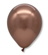 5" Decomex Luster Latex Balloons (50 Per Bag) Rose Gold